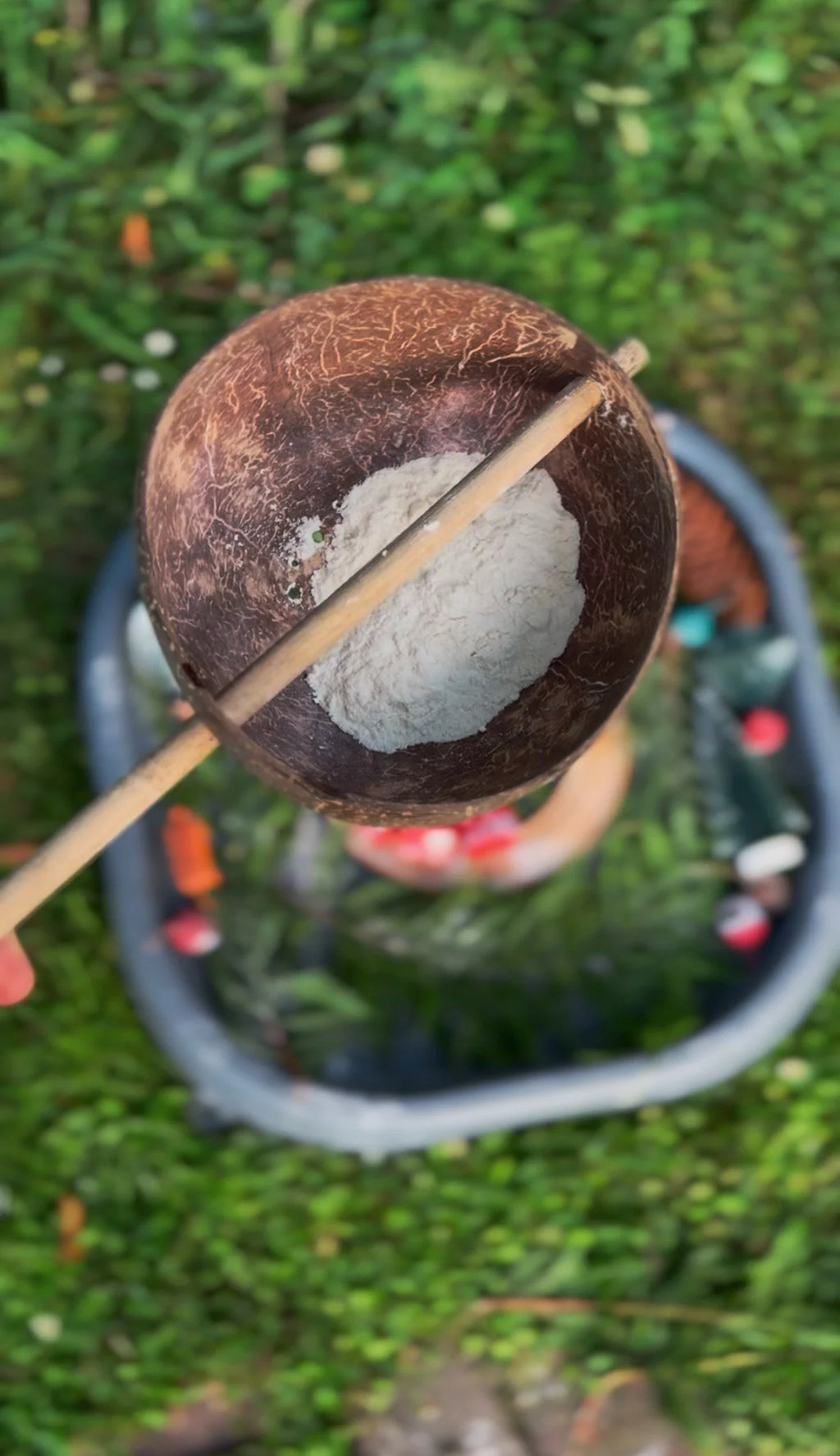 coconut water and sand scoop