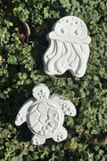 Paint Your Own Jellyfish and Turtle