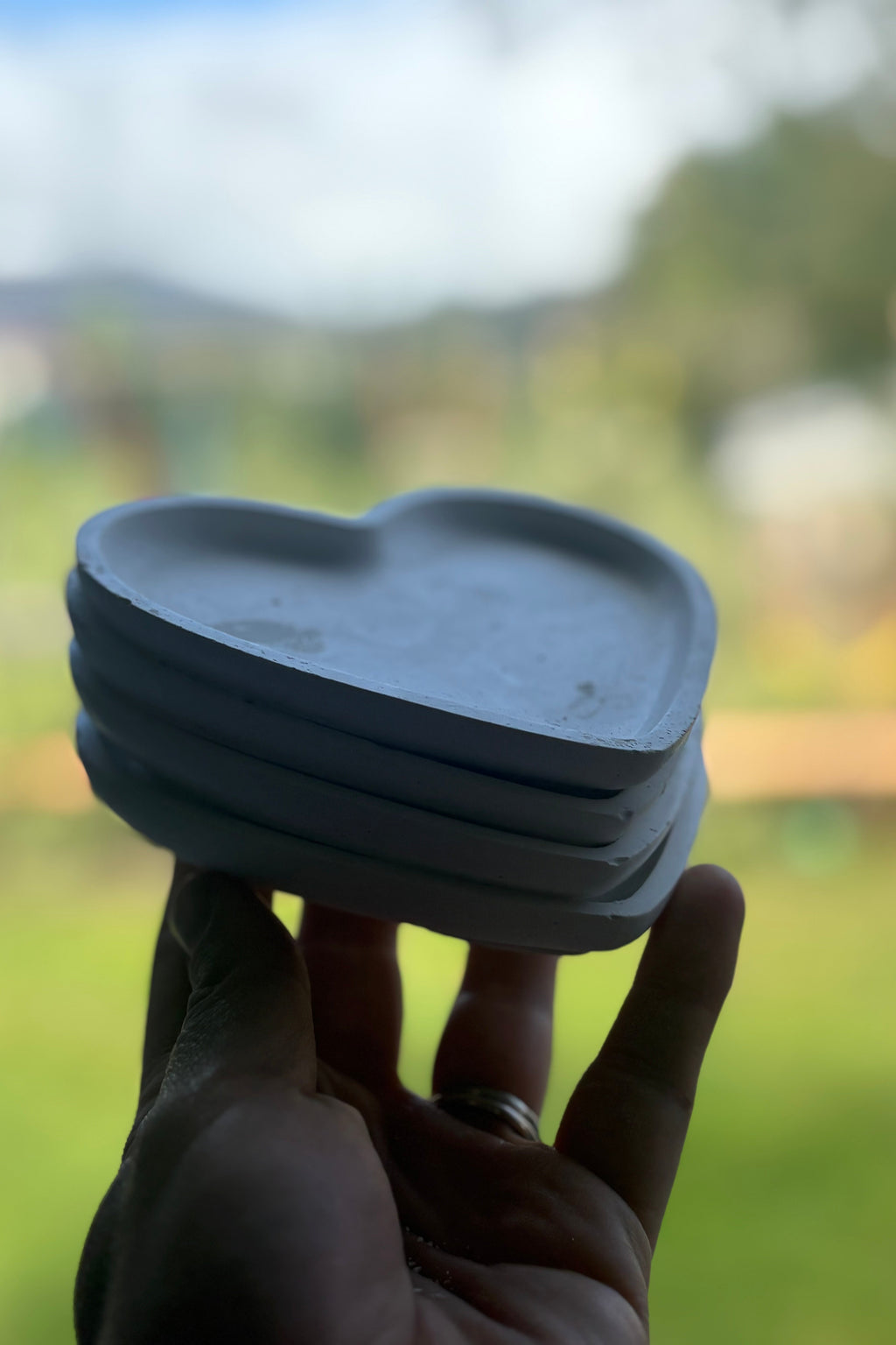 Paint Your Own Heart Trinket Dish