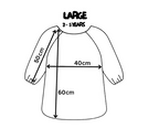 Bear Kids Art Smock and Food Bib