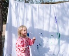 Lovebug Kids Art Smock and Food Bib