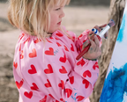 Lovebug Kids Art Smock and Food Bib